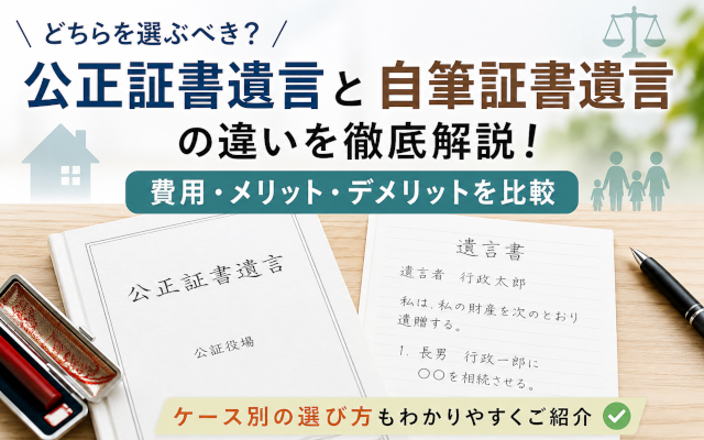 遺言書　公正　自筆　アイキャッチ